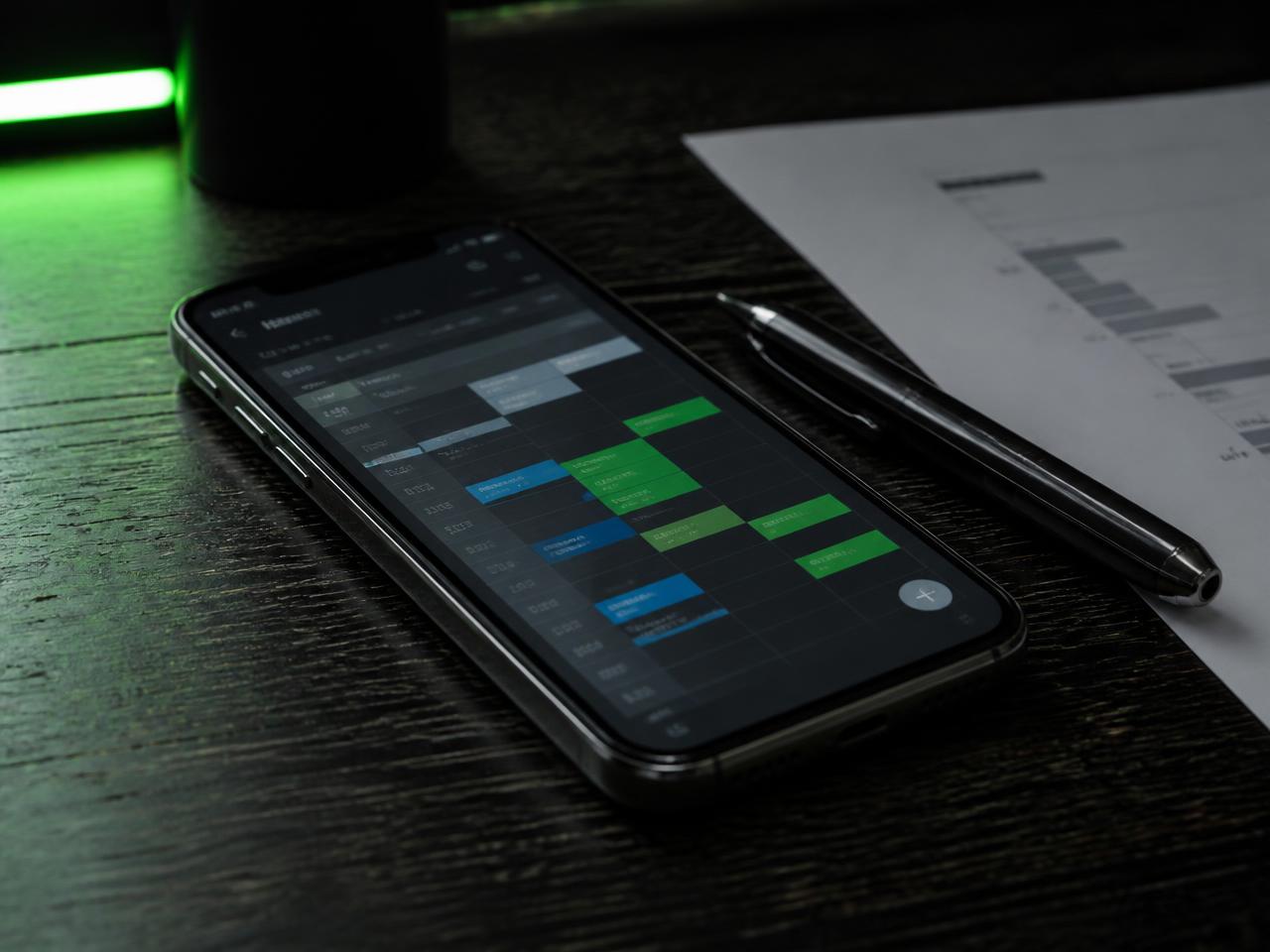 A calendar with booked strategy call slots